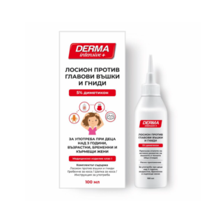 Lotion for Head Lice and Nits, Derma Intensive +, 100 ml