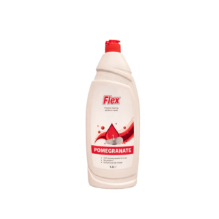 Flex Liquid Dishwashing Detergent, Pomegranate Scent, 1.2 L.